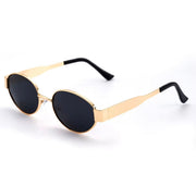 Trendy Oval shape Metal Premium sunglasses 🕶️ A024