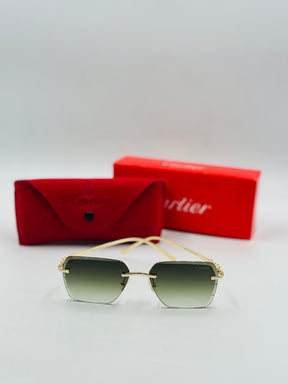 Cartier Rimless luxury sunglasses