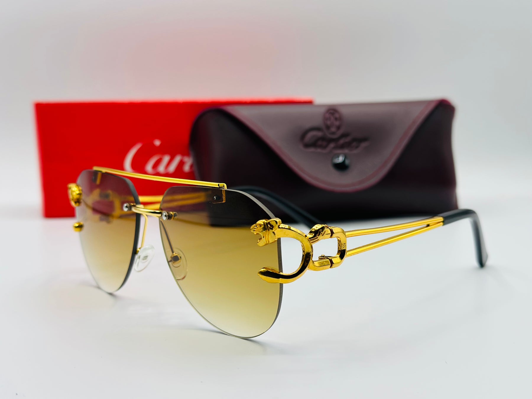 Aviator Trendy Tiger 🐅 Luxury sunglasses 🕶️ article 009