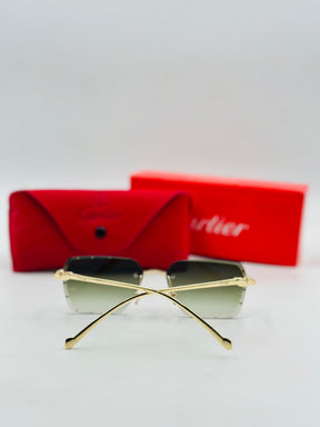 Cartier Rimless luxury sunglasses