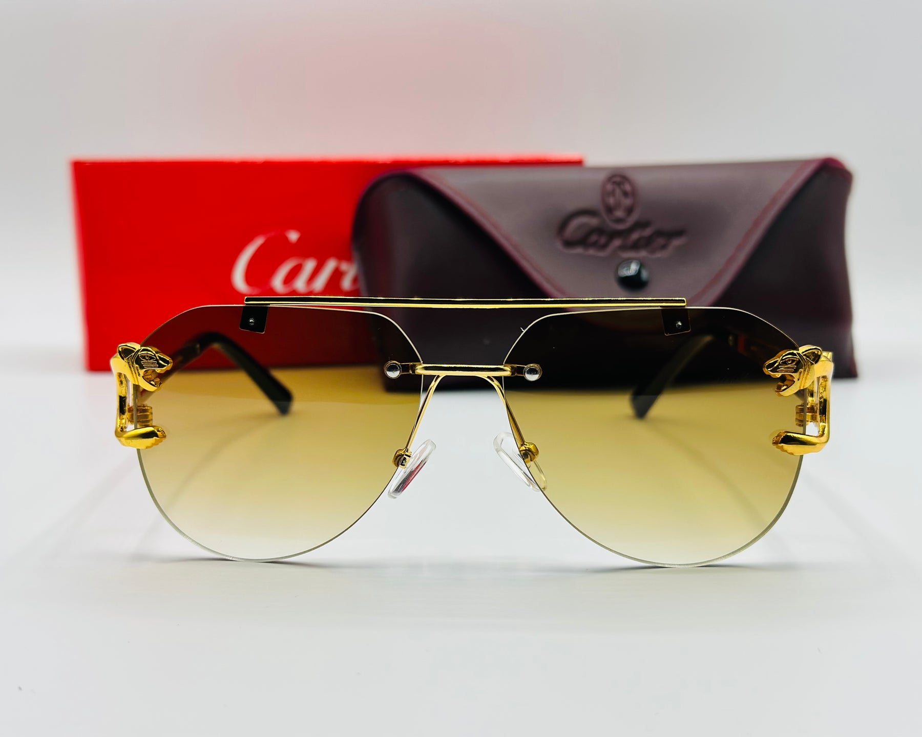 Aviator Trendy Tiger 🐅 Luxury sunglasses 🕶️ article 009