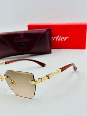 Cartier Rimless Luxury Sunglasses