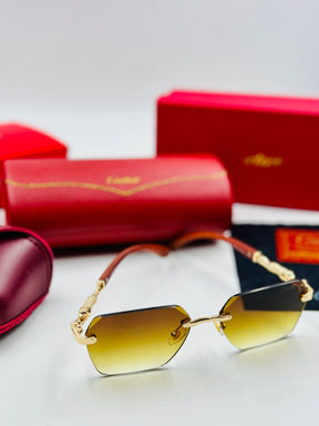 Cartier - Rimless - Sunglasses