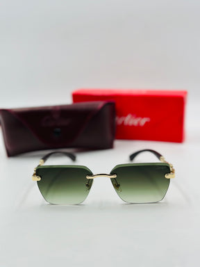 Cartier Rimless Luxury Sunglasses