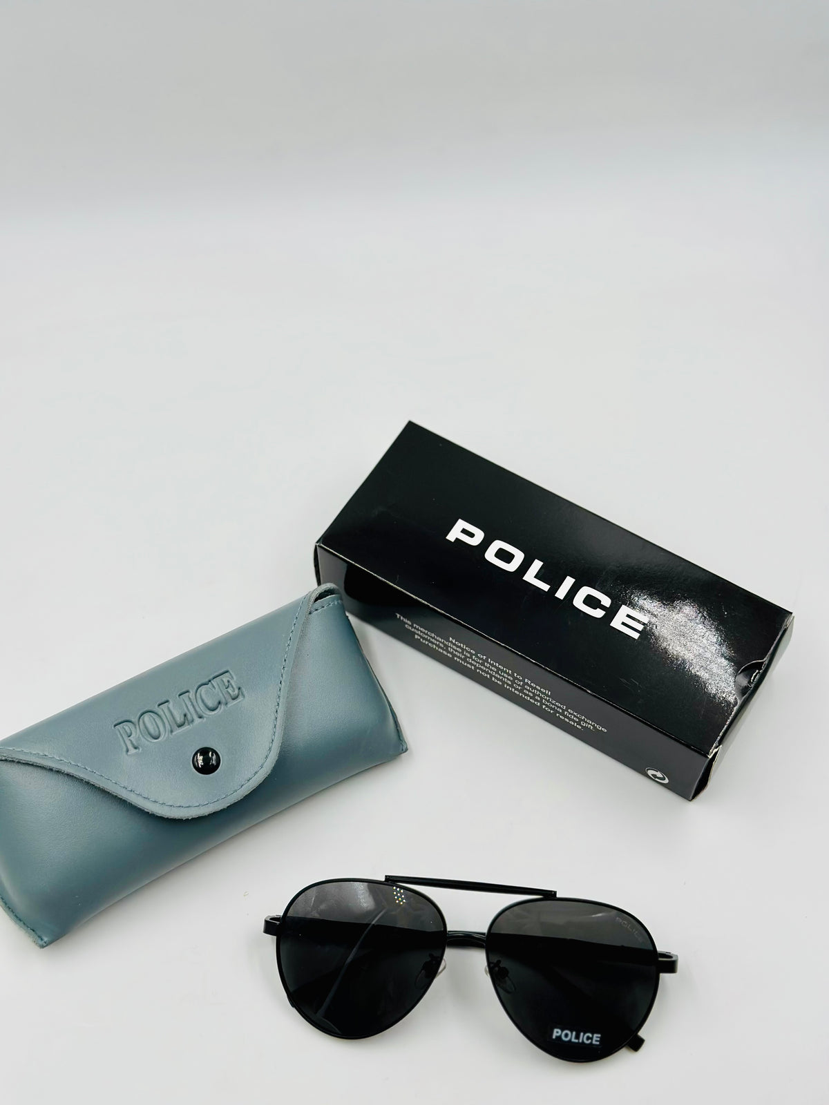 Police Aviator Black - Sunglasses