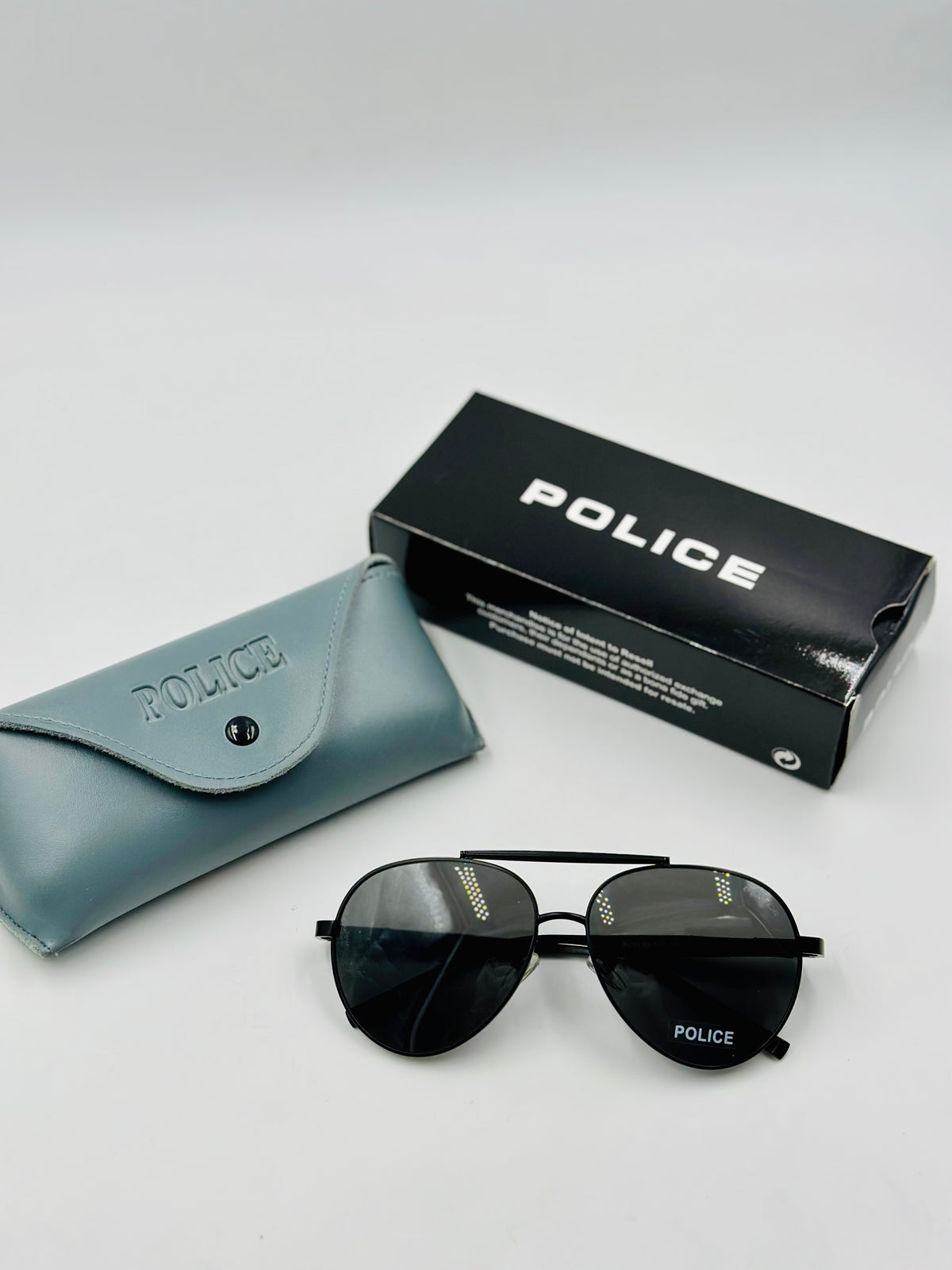 Police Aviator Black - Sunglasses