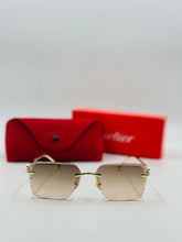 Cartier Rimless luxury sunglasses