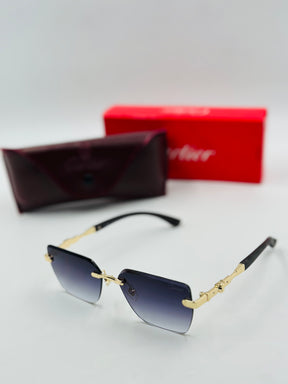 Cartier Rimless Luxury Sunglasses